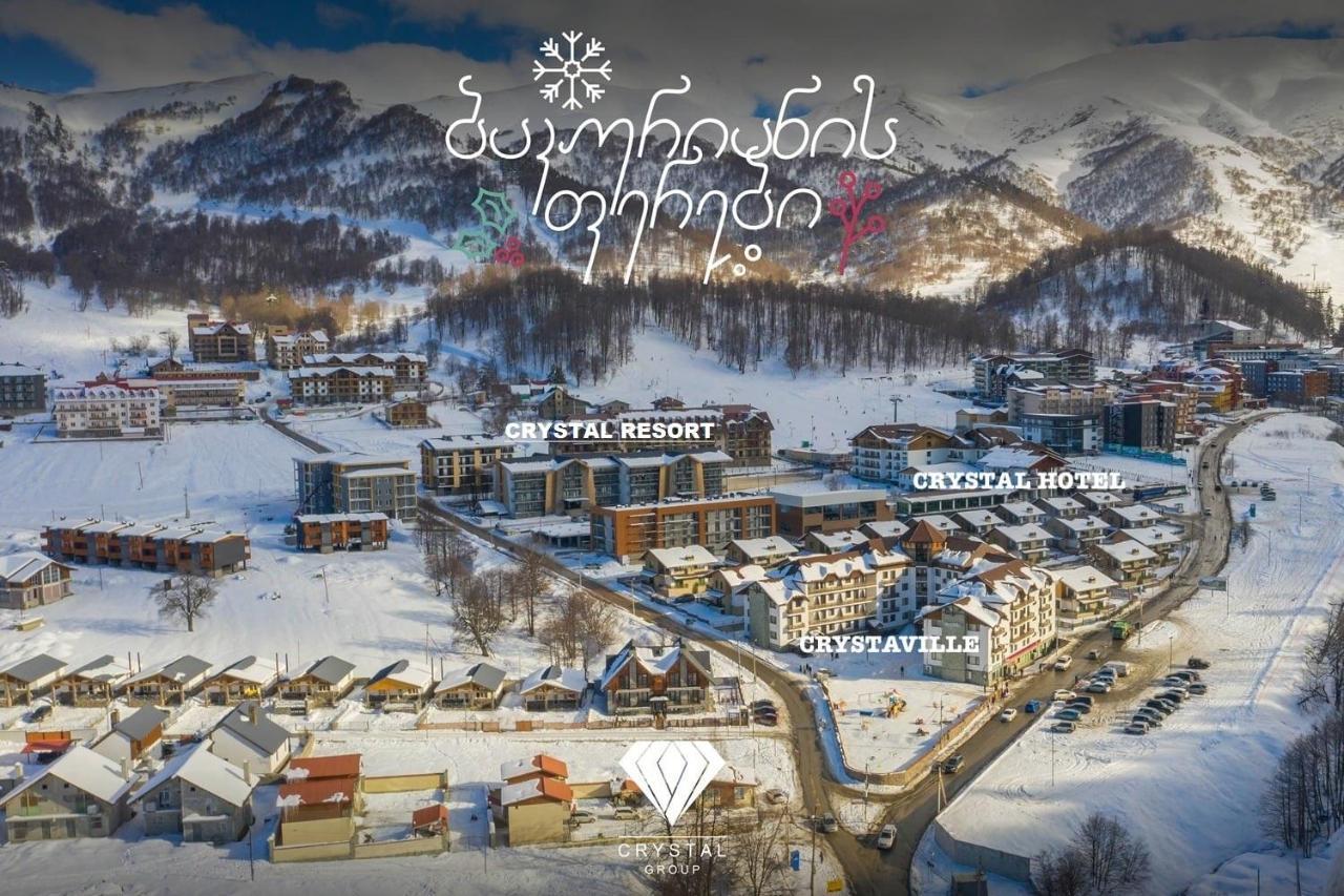 Курортный отель Crystal B304 LUX Бакуриани Экстерьер фото